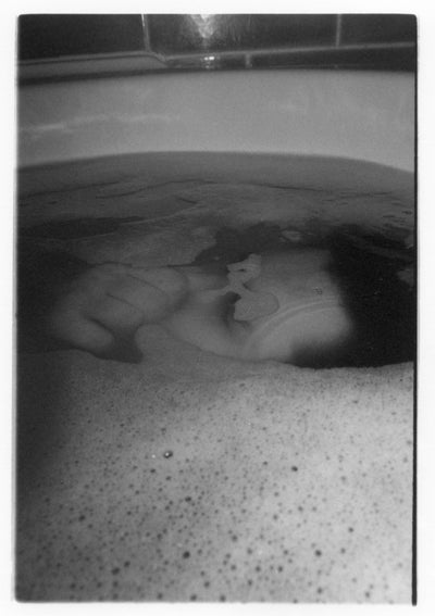 She could see herself in the darkness