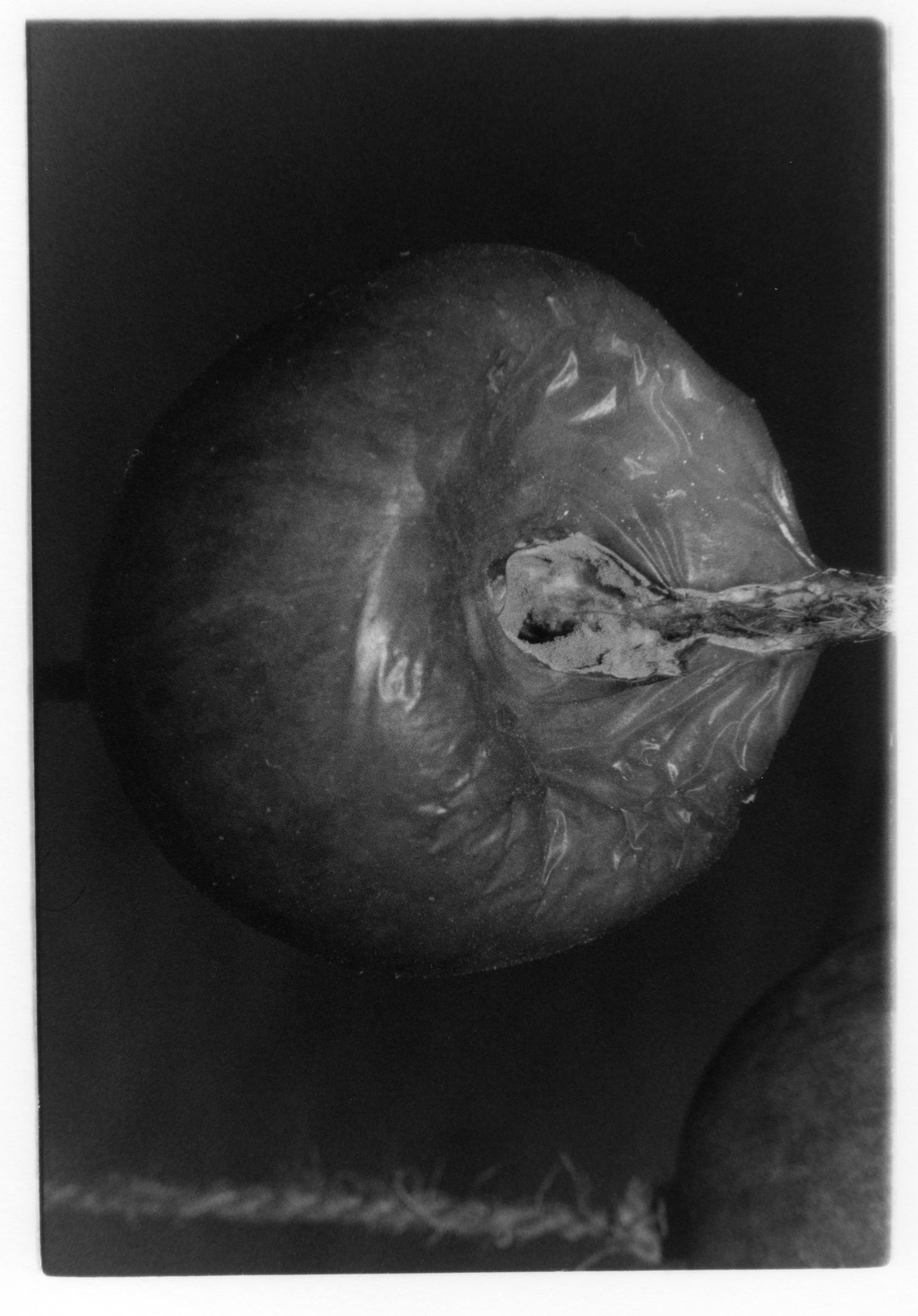 She could see herself in the darkness